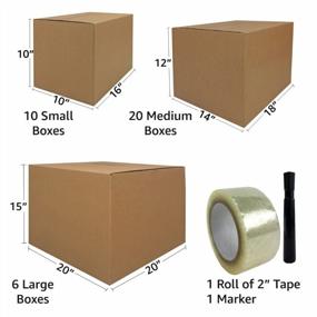 img 2 attached to Efficiently Move Your Home With 3 Room Economy Kit - 42 Moving Boxes & Packing Supplies
