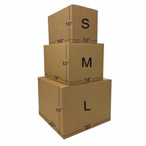 img 1 attached to Efficiently Move Your Home With 3 Room Economy Kit - 42 Moving Boxes & Packing Supplies