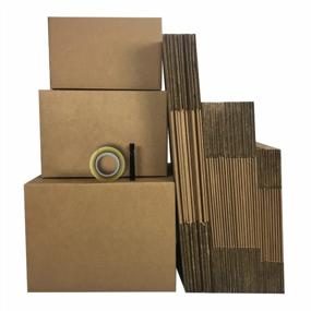 img 3 attached to Эффективно переместите свой дом с экономичным комплектом для 3 комнат - 42 коробки для переезда и упаковочные материалы