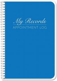 img 4 attached to Medical Appointments Journal & Records Log Book - 100 Pages, 6" X 9", Wire-O Binding For Doctor Appointments Tracking (LOG-100-69CW-PP(Medical-Appointments)) By BookFactory