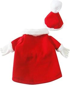 img 2 attached to Mogoko Dog Cat Christmas Santa Claus Costume: Fun Pet Cosplay Outfit with Cap, Warm Xmas Apparel