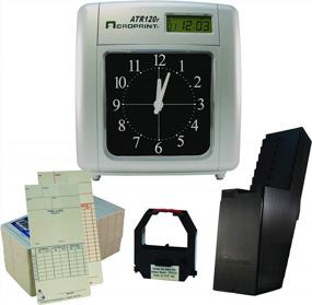 img 4 attached to Acroprint ATR120 Electronic Top-Loading Time Clock Recorder For Employee Time Tracking.