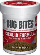 🐠 optimized fluval cichlid fish food bug bites logo