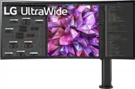 lg 38wq88c w inch curved ultrawide monitor: immersive 3840x1600 display with on screen control and dynamic action sync logo