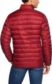 img 3 attached to Stay Warm And Stylish With TSLA Men'S Water-Resistant Lightweight Packable Puffer Jacket