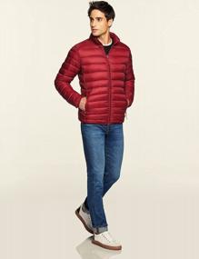 img 1 attached to Stay Warm And Stylish With TSLA Men'S Water-Resistant Lightweight Packable Puffer Jacket