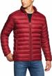 stay warm and stylish with tsla men's water-resistant lightweight packable puffer jacket logo