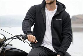 img 2 attached to Dapper Defender Armored Kevlar Hoodie Motorcycle & Powersports