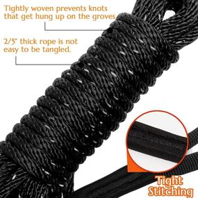 img 3 attached to 🐾 ADCSUITZ Dog Training Leash Lead Long Rope - Premium Reflective Nylon for Strong & Easy Control - Ideal for Outdoor Walks & Playtime - Suitable for Small to Large Dogs