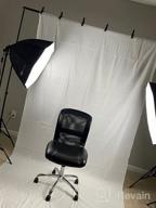img 1 attached to Professional Photography Studio Setup: LOMTAP Backdrop Stand Green Screen Lighting Kit With Softboxes, Umbrellas, Reflectors And More review by Joseph Redding