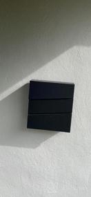 img 6 attached to Large Metal Wall-Mounted Mailbox with Key Lock, 13" x 13.6" x 4.2" - Black