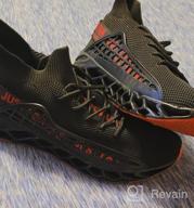 картинка 1 прикреплена к отзыву KUXIE Running Athletic Sneakers Numeric_12 Men's Shoes от Mike Swanson