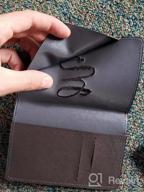 img 1 attached to Travel In Style With Snogisa Passport Holder Cover Wallet – Perfect Couple’S Passport Accessories review by Dawn Valdez