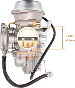 img 1 attached to High-quality Carburetor Replacement Part # 3131557 3131453 for Polaris Sportsman 500 HO 4X4 (2001-2005 & 2010-2012), Polaris Scrambler 500 4x4 (1997-2009), 2000-2002 Polaris Trail Boss 325, and other ATV Carb models