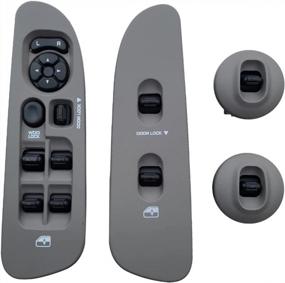 img 4 attached to Upgrade Your Dodge Ram With SWITCHDOCTOR Fully Assembled Window Switch Set In Tan (2002-2008)