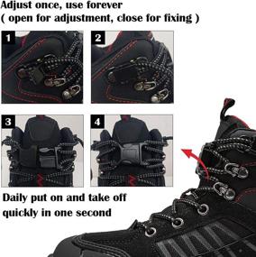 img 2 attached to 👟 Adventurer's Choice: Boys' Anti-Skid Sneakers for Comfortable Outdoor Trekking