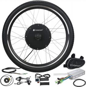 img 4 attached to 48V 1000W Electric Bicycle Conversion Kit 24" Front Wheel Voilamart W/ Intelligent Controller & PAS System