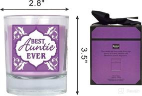 img 3 attached to Aunt Gifts: Celebrate Extraordinary Aunts with the Best Aunt Ever Tumbler Set!