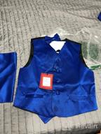 img 1 attached to 👔 Top Quality Gioberti Boys Satin Formal Vest: Boys' Clothing Must-Have in Suits & Sport Coats review by Michael Ringgold
