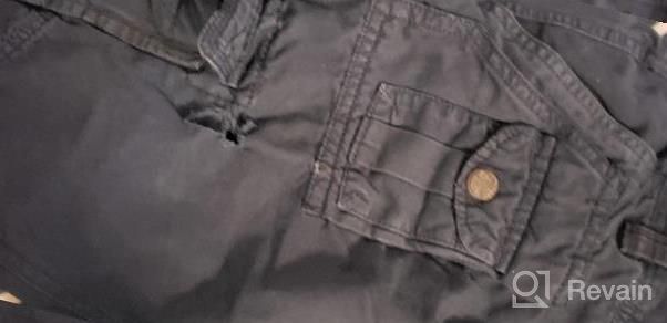 img 1 attached to Men'S Military Cargo Pants With 8 Tactical Pockets: Perfect For Work, Combat, And Casual Wear review by Anthony Lanka
