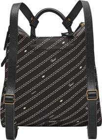 img 1 attached to Fossil ZB1514200 Backpack Brown Women's Handbags & Wallets : Fashion Backpacks