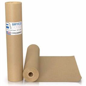 img 4 attached to 18-inch x 1,200-inch (100 ft) Brown Kraft Paper Roll - Made in USA | Multipurpose: Packing, Moving, Gift Wrapping, Shipping, Parcel, Wall Art, Crafts, Bulletin Boards, Floor Covering, Table Runner