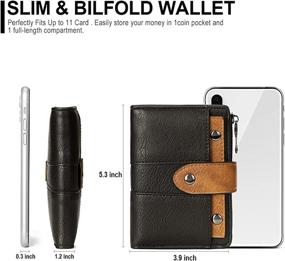 img 2 attached to CLUCI Leather Organizer Designer Removable Women's Handbags & Wallets via Wallets