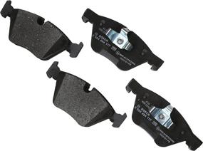 img 1 attached to Bosch EuroLine Disc Brake Pad Set 0986494117 for BMW 323i (2007-2009), 325i (2006), 325xi (2006), 328i (2007), 328xi (2007), 330i (2006), 330xi (2006), 335xi (2007), 525i (2004-2007), X1 (2012), Z4 (2009-2016) - FRONT