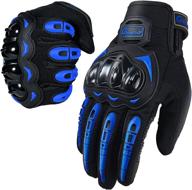 🧤 full finger motorcycle gloves for men and women - touchscreen, mountain biking, dirt bike riding, and scooter accessories for power sports, bmx, atv, mtb, motocross, cycling, and motorcycling logo