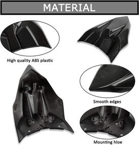 img 1 attached to 🏍️ Kawasaki Ninja 650 Z650 Rear Pillion Solo Seat Cowl Cover Fairing Tail Section 2017-2022: Complete Review and Guide