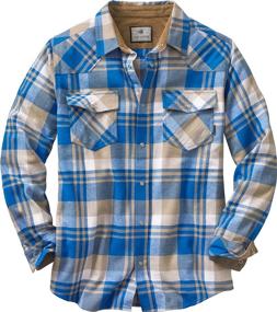 img 4 attached to ๐ Best Shotgun Western Flannel Shirts by Legendary Whitetails for Men's Clothing