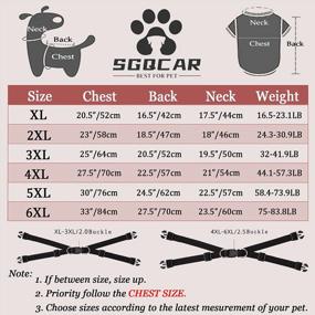 img 3 attached to Держите свою собаку в тепле и безопасности с водонепроницаемыми светоотражающими зимними куртками SGQCAR с шлейкой и пушистым воротником