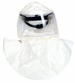 img 1 attached to Highly Effective Respiratory Protection: MSA OptimAir TL Hood With Tychem QC PAPR - 20 Pack, White, Durable & Replaceable