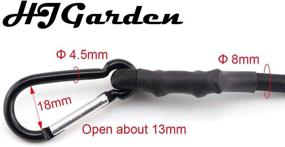 img 2 attached to HJ Garden Carabiner Climbing Elastic Exterior Accessories : Towing Products & Winches