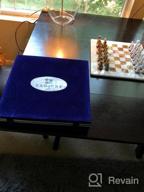 img 1 attached to White & Green Onyx 15" Staunton/Ambassador Chess Set - Handmade Marble Weighted Board Game For Adults review by Robb Fillmore