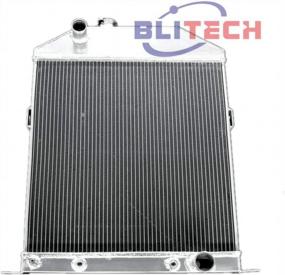 img 3 attached to Chevy Deluxe Super Deluxe 2 GA Special 29A 1942-1948 Aluminum Engine Radiator By Blitech.