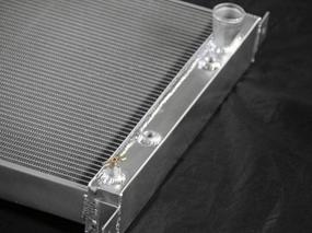 img 2 attached to Chevy Deluxe Super Deluxe 2 GA Special 29A 1942-1948 Aluminum Engine Radiator By Blitech.