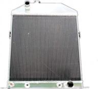 chevy deluxe super deluxe 2 ga special 29a 1942-1948 aluminum engine radiator by blitech. logo