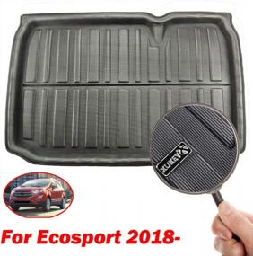 img 2 attached to Protect Your Ford EcoSport With XUKEY Cargo Liner For 2018-2020 Models: Floor Tray, Mud Kick Pad And Tailored Fit