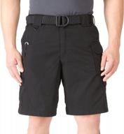 5.11 tactical men's taclite pro 9.5-inch shorts, poly/cotton ripstop fabric, teflon finish, style 73287 logo