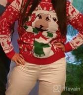 img 1 attached to Women'S Festive Ugly Christmas Sweater By QUALFORT review by John Collins