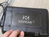 img 1 attached to Super Bright KEPEAK Rechargeable LED Flashlight - 10000 Lumens Tactical Handheld Flashlight With 5 Light Modes For Camping And Emergencies review by Kenny Stephens