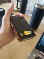 img 1 attached to 🧳 Stylish and Secure: BULLIANT Slim Wallet Money Clip for Men - RFID Blocking, Holds 8 Cards, Gift Boxed review by Victor Jack