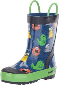 img 4 attached to Kamik Boys Monsters Black Toddler Boys' Shoes : Outdoor