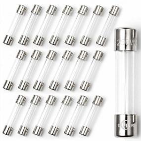 img 4 attached to Chanzon 10A 250V/125V 6X30Mm Glass Fuses (Pack Of 20) - Fast Blow Cartridge Tube Fuse F12AL 125V/250V (6.4Mm X 30.3Mm) - UL Listed