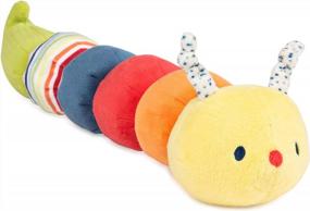 img 4 attached to 14” GUND Baby Tinkle Crinkle Caterpillar Plush: Stimulate Your Little One'S Senses!