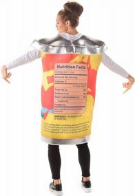 img 2 attached to Beverage Can Costume - Fun & Easy Slip-On Halloween Costume For Any Gender And Body Size