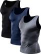 neleus athletic compression under layer men's clothing made as active logo