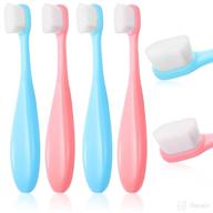 🦷 multi-function children's toothbrush with bristles for toddlers logo