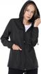 lightweight waterproof women's raincoat - packable windbreaker hooded jacket for outdoor activities by zealotpower logo